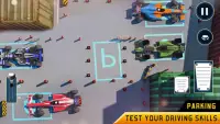Formula Racing Car Parking Free Game Screen Shot 2