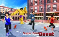 Super heroi crime cidade lutador 3d Screen Shot 3