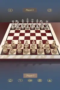 ३डी शतरंज - २ खिलाड़ी Screen Shot 1