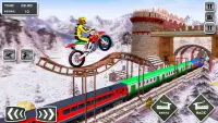 Tricky Bike vs Train Racing Fun Screen Shot 3