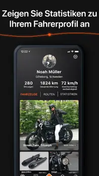 Detecht – Motorrad App und GPS Screen Shot 6