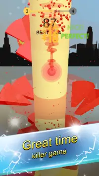 Helix Jump Ball-Crazy Spiral Game Screen Shot 3