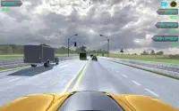 Highway Car Racing - 3D Traffic Racing Screen Shot 6