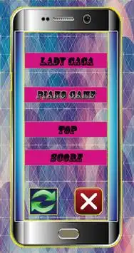 Lady Gaga Piano Game Screen Shot 2