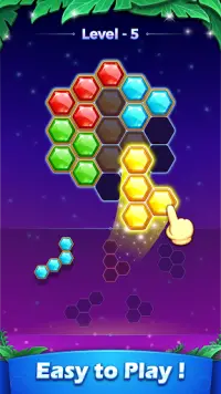 Hexa Block Puzzle - Classic Block Games Screen Shot 0