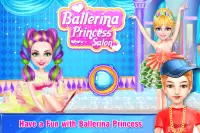 Принцесса салона балерина игры Screen Shot 0