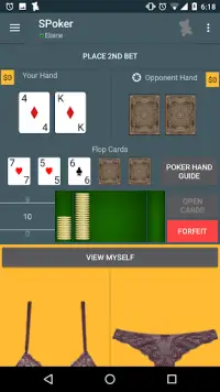 Strip Poker - Two Player Screen Shot 1