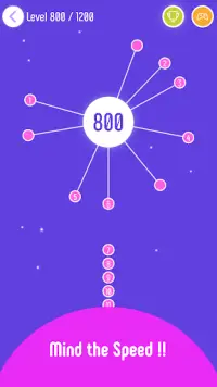 AA Glow Arrow Dots - Free New Games of the Month Screen Shot 2