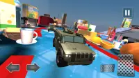 Mini Toy Car Racing Rush Game Screen Shot 1