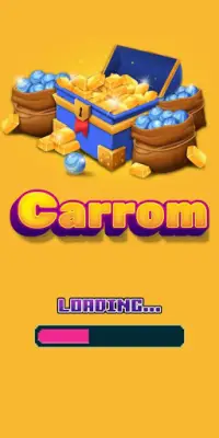 Carrom Board Offline : Two Players Screen Shot 0