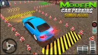مواقف السيارات لعبة - محاكاة سيارة: قيادة مباريات Screen Shot 0