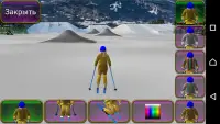 ⛷ Girl Skier. Sport game Screen Shot 5