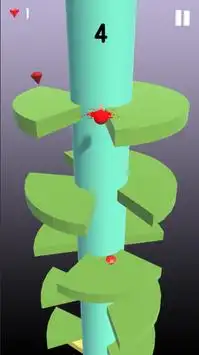 Helix Spiral Jump Challenge Screen Shot 2