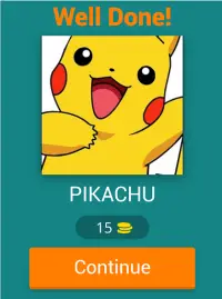 Pokemon character quiz Screen Shot 8