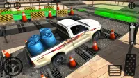 รถรับจ้างรถกระบะที่จอดรถโรงเรียน Simulator Screen Shot 13