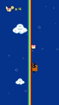 Nyan Cat Rainbow Runner Screen Shot 5