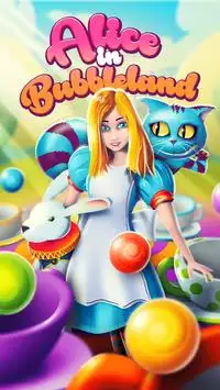 Bubble pop - Alice in Wonderland Screen Shot 4