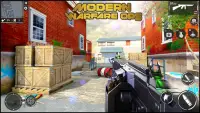 moden peperangan operasi : permainan menembak fps Screen Shot 1