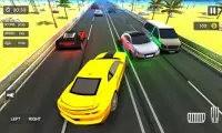 Lalu lintas pengendara: jalan raya balap mobil Screen Shot 4