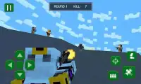 Pixel Gangster Fighting - Battle Royale Screen Shot 2