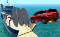 المسارات المستحيلة برادو سيارة حيلة ألعاب سباق 3D Screen Shot 3