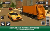 Trash Truck Driving Simulator Screen Shot 6