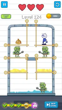 Pencil Boy -Pencilmation: Pull The Pin, save girl Screen Shot 3