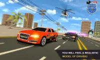 polis arabası vs gangster araba kovalamaca Screen Shot 0