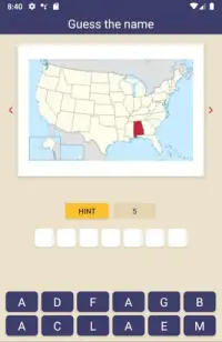 US States QUIZ Screen Shot 3