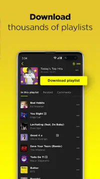 TREBEL - Free Music Downloads & Offline Play Screen Shot 4