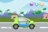 Polizeiwagen - Wasch Spiele Screen Shot 6