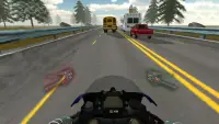 Real Highway Rider - Moto Bike Racing Games Screen Shot 1