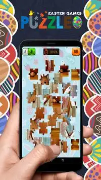 Ostern Puzzles - Osterspiele Screen Shot 3