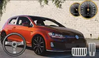 City Driving Volkswagen Golf Parking Screen Shot 0