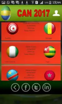 2017 كأس أفريقيا Screen Shot 5