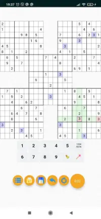 Sudoku Multi Screen Shot 4