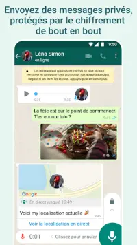 WhatsApp Messenger Screen Shot 1