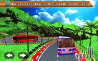 off simulateur conduite de bus route de montagne Screen Shot 2