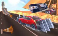 Mega ramp stunt car racing game: Driving simulator Screen Shot 7