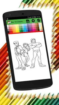 Coloring Book for Ban 10 Aliens & Monsters Screen Shot 4