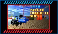 Car Parking Fork lifter Sim 17 Screen Shot 0