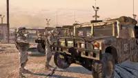 Army Games : Military Tactical Car Shooting Screen Shot 3