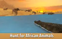 아프리카 악어 시뮬레이터 3D Screen Shot 1