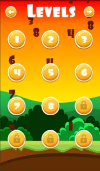 MathFall - Best Math Apps & Brain Games for Kids Screen Shot 1