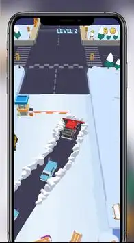 Clean Road - Touch & drag to control the Snow Plow Screen Shot 3