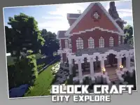 block craft 3d: City exploration Free 2019 Screen Shot 0