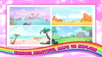 Pony Go : Drawing Race - Rainbow Paint Lines Screen Shot 2