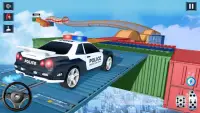 US Police Stunt Car Challenge: Impossible Tracks Screen Shot 4