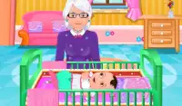 Бабушка кормления ребенка игры Screen Shot 8