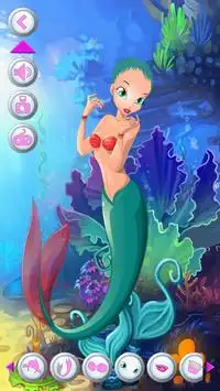 Mermaid Salon Dress Up Games Screen Shot 2